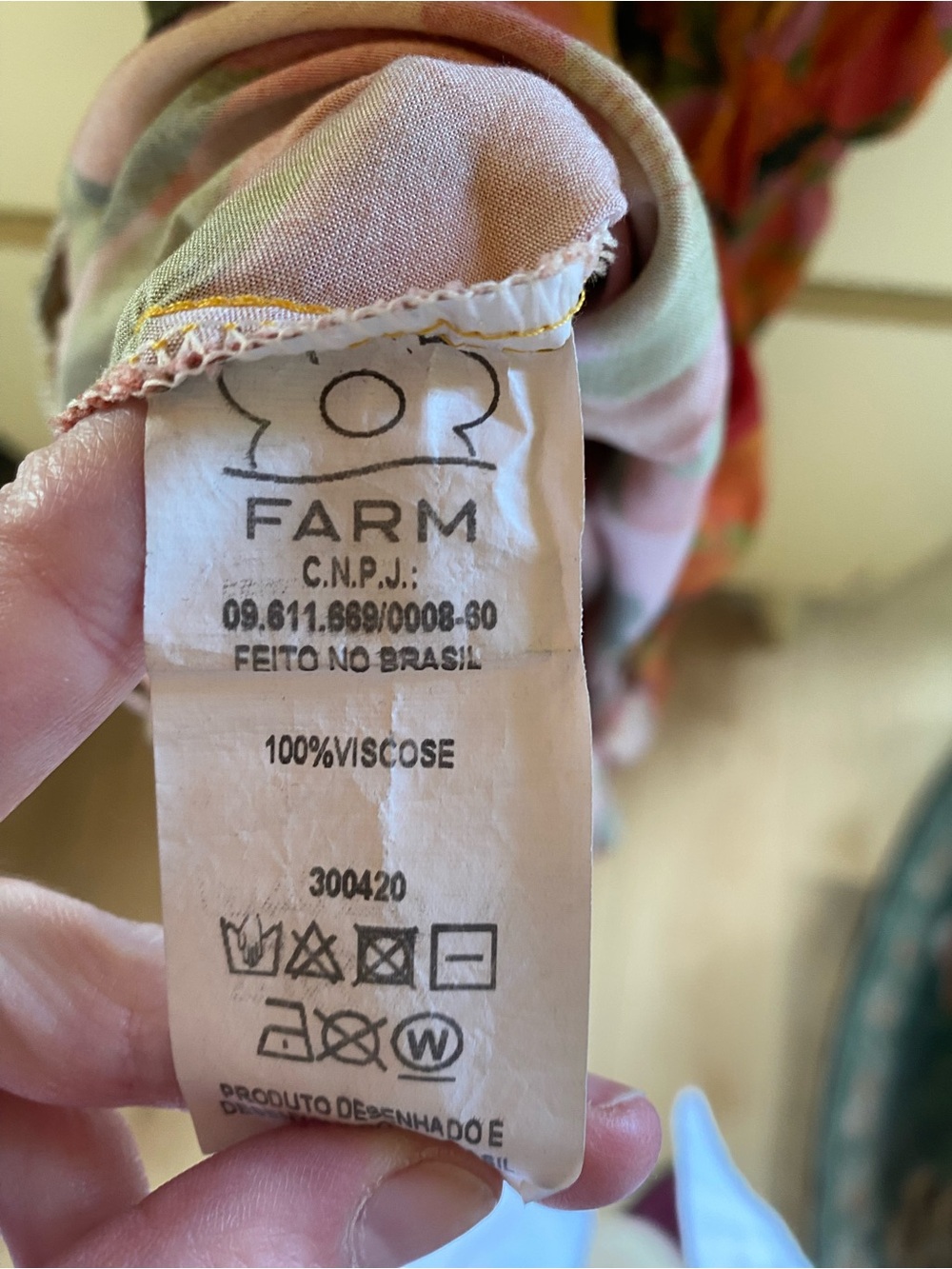 FARM Rio Mango/Parrot Mini Dress - Picture 5 of 5
